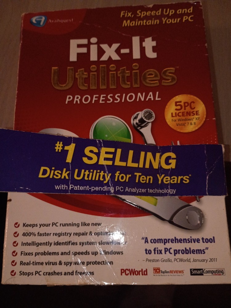 FIX-IT UTILITIES PROFESSIONAL 5 PC LICENSE