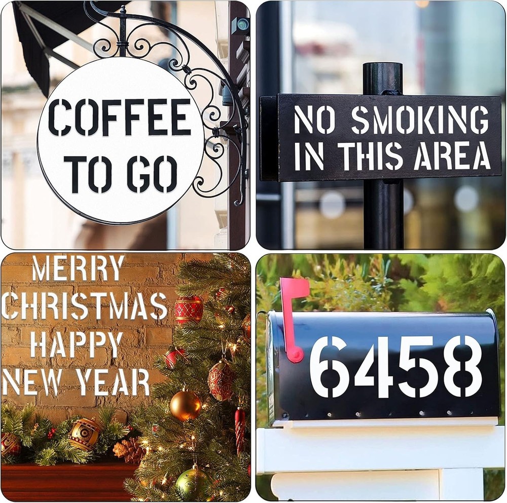 Reusable Alphabet Templates Kit, DIY Art Projects