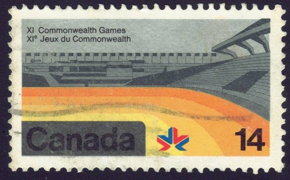 Canada sc#759 XI Commonwealth Games: Stadium, Used