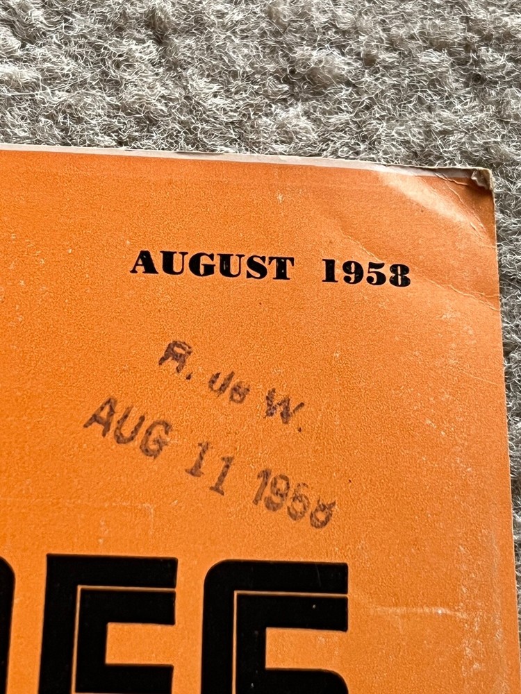 Railway Track and Structures - August 1958