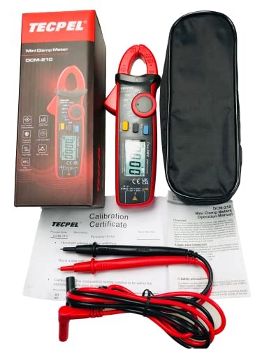 DCM-210 2000 Counts True RMS AC/DC clamp Meter
