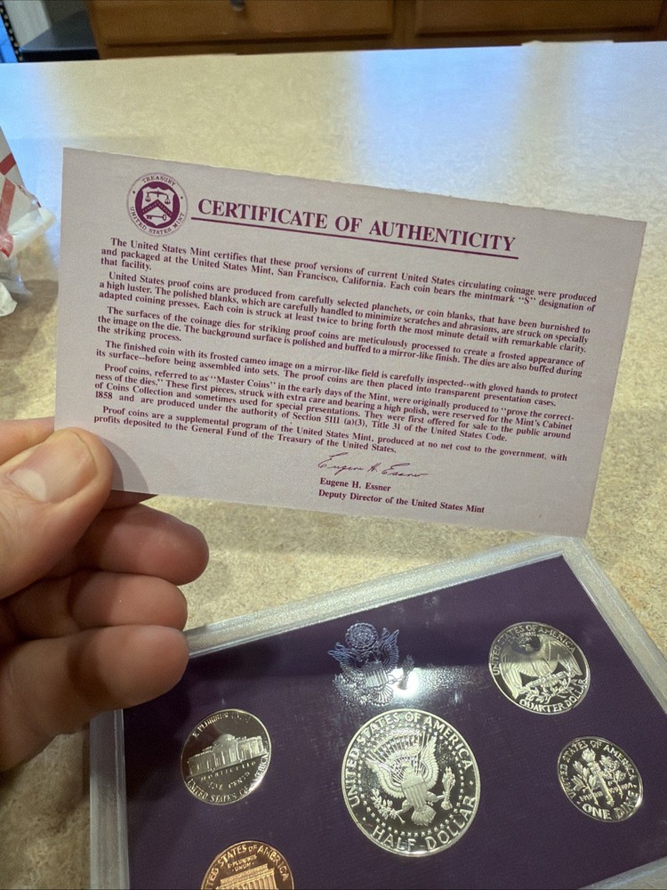 1992 Clad Proof Set US Mint Original Government Packaging OGP