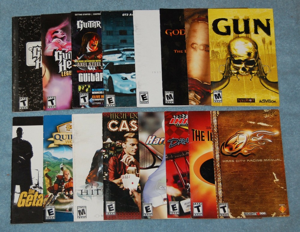 Trigger Man Sony Playstation 2 Manual (Manual Only)