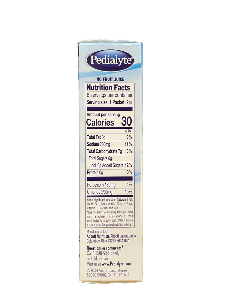 Pedialyte Powder 64 pack Variety Pack
