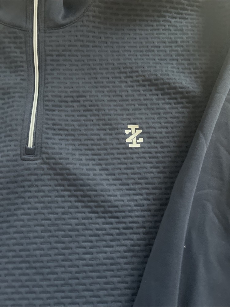 Izod Golf 1/4 Zip Pullover Sz XXL 2XL Golf Blue EUC