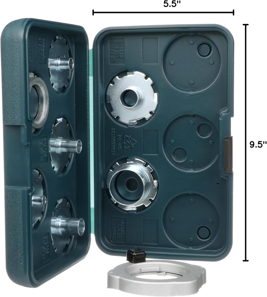 8-Piece Router Template Guide Set RA1128