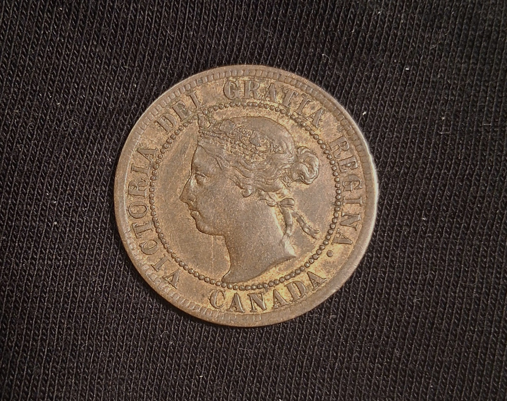 CANADA-1894 LARGE CENT-NICE UNC-SCARCE DATE