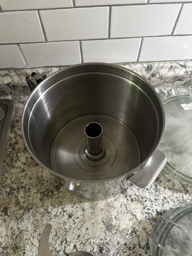 Robot Coupe 7qt Batch bowl Lid and S-Blade OEM 2 Lids Authentic Replacements