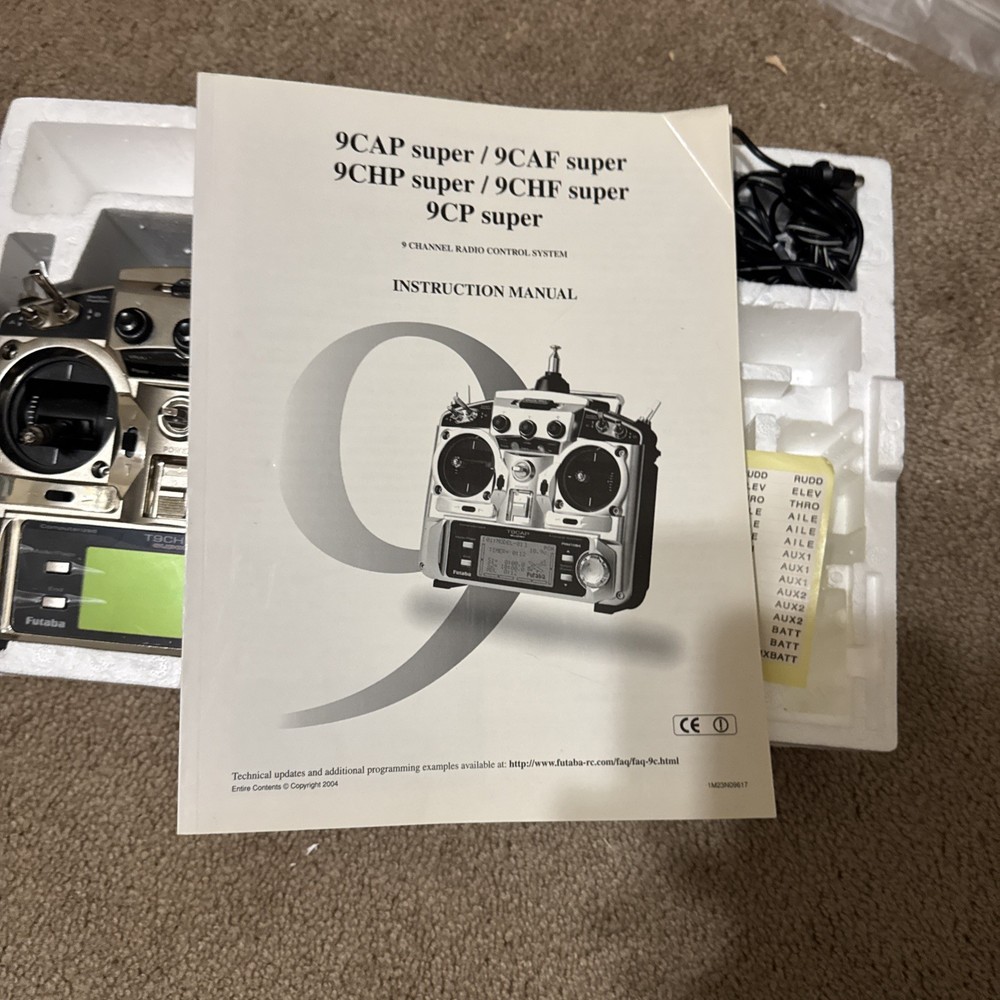 Futaba 9C Super (9-channel RC transmitter)