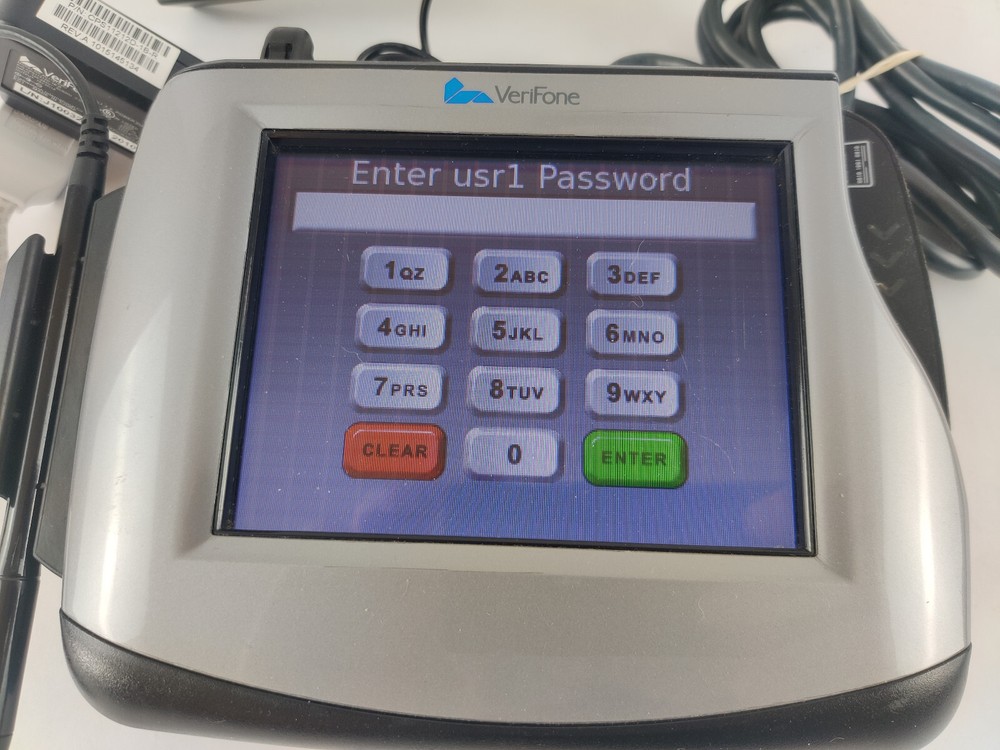 VeriFone MX870 Credit/Debit Card Reader Transaction Terminal *READ*