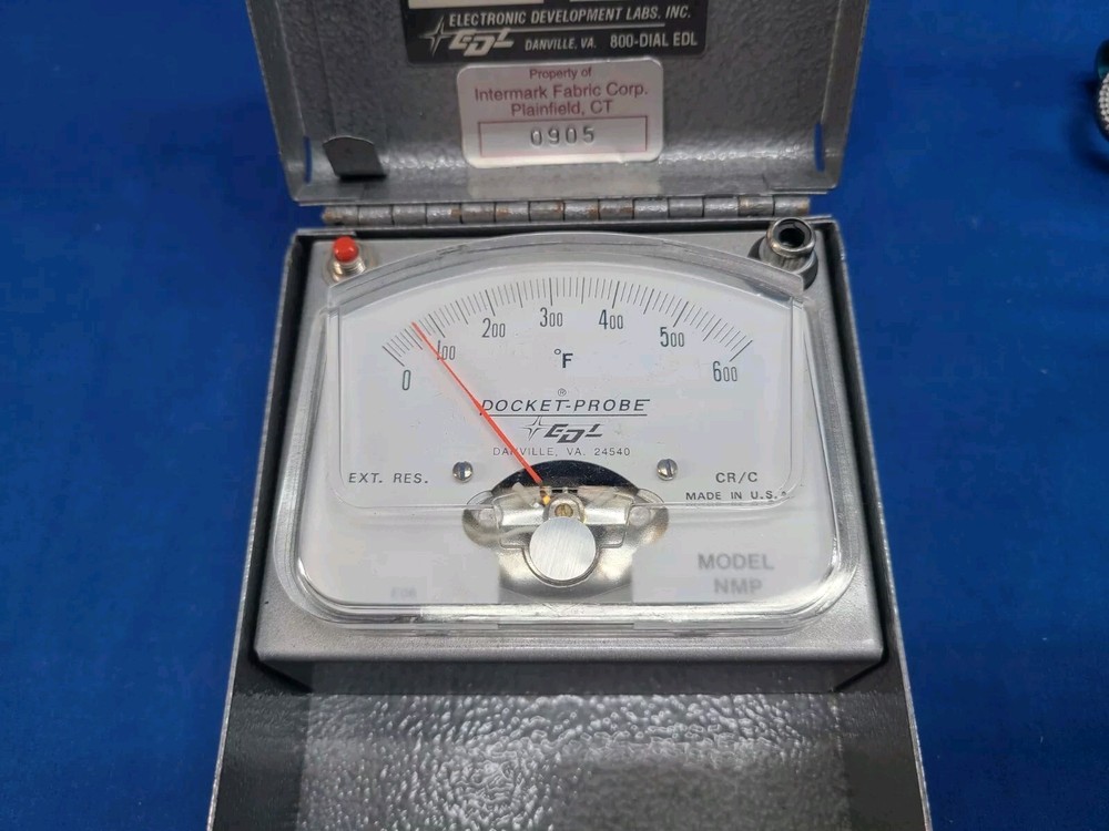 EDL Pocket Probe Analog Pyrometer Radiation Thermometer