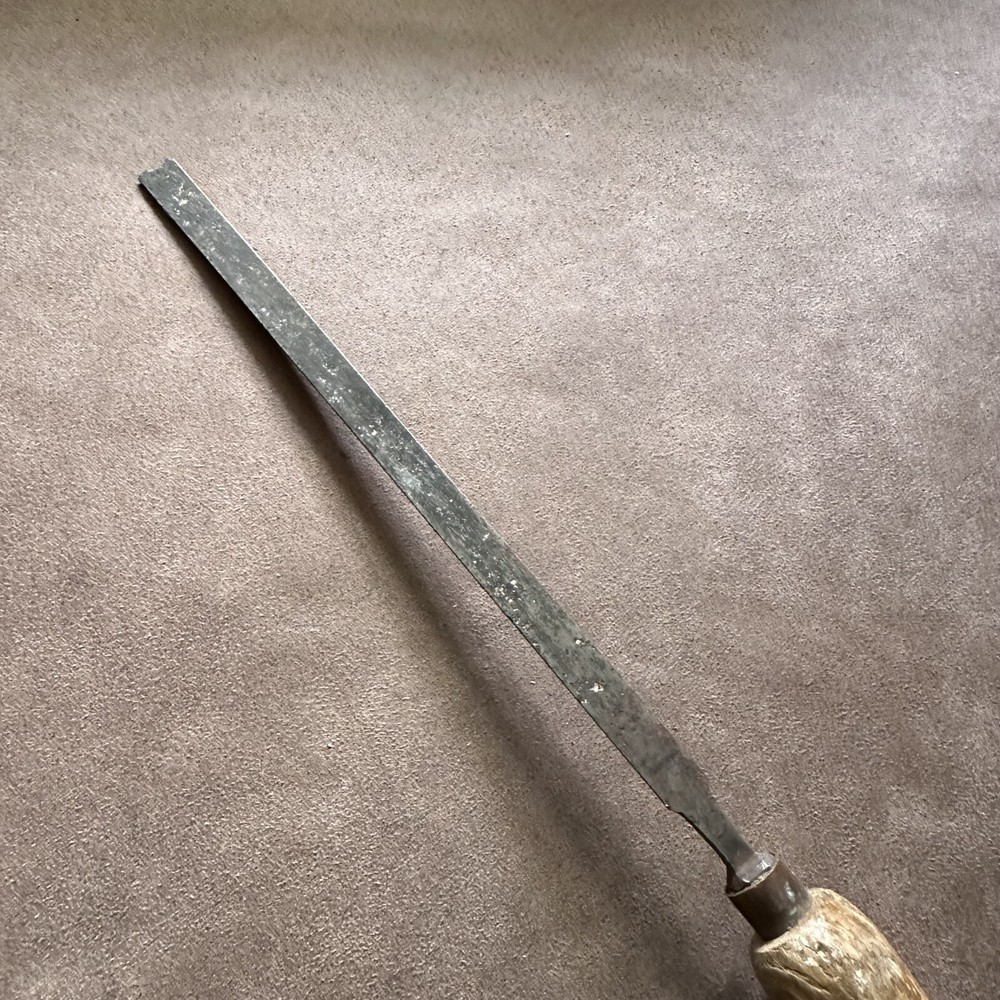 VINTAGE MARPLES ENGLISH MADE 10mm STEEL BEVEL EDGE PATTERNMAKERS CHISEL