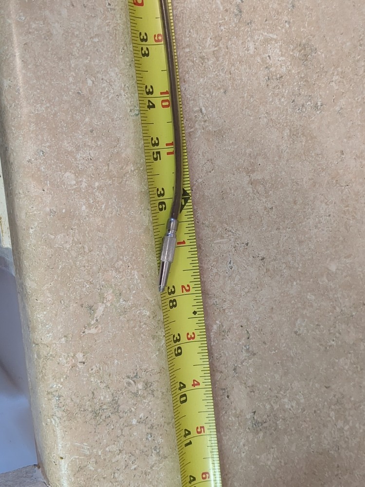 Camera remote locking shutter release braided cable made in Japan 38" tested