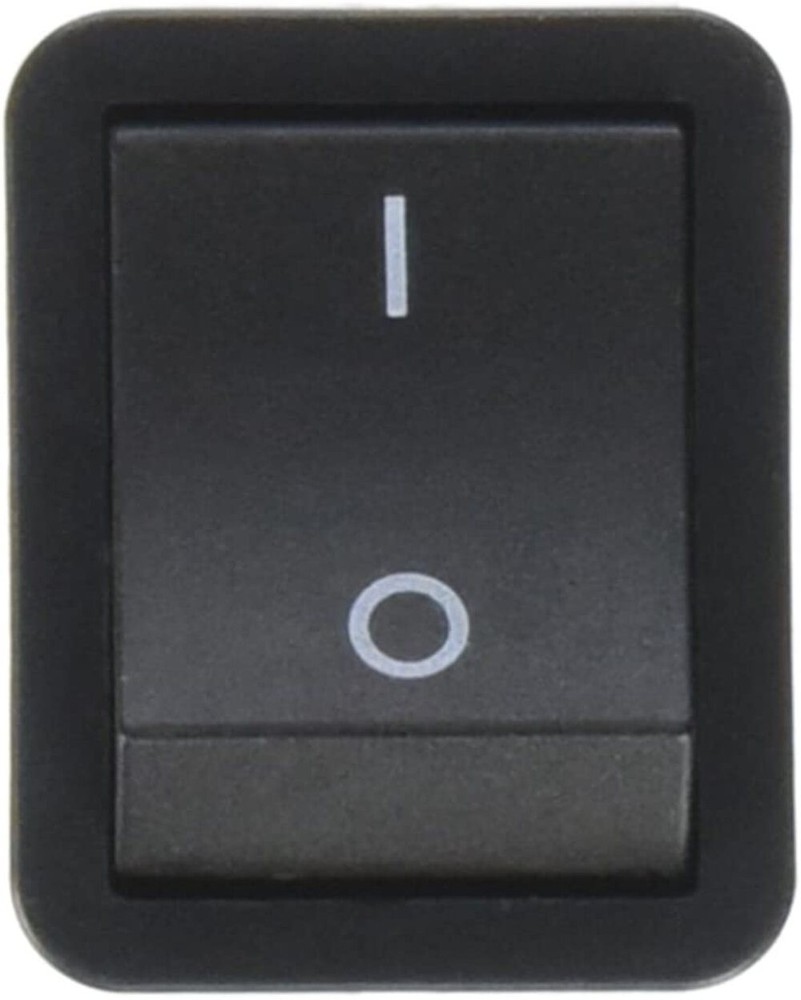 ProTeam 106066 Switch, Black Rocker 4 Terminals Provac