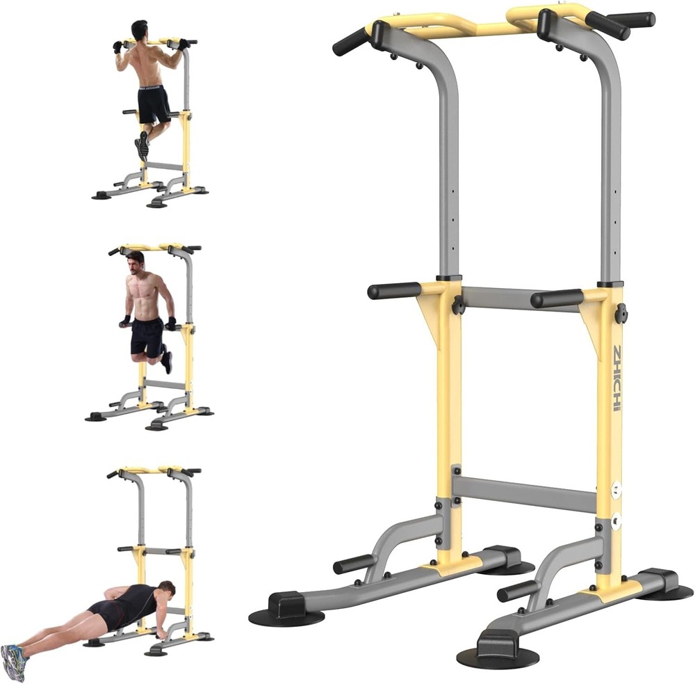 Z Zhichi Pull Up Dip Station Home Gym 330lbs Capacity
