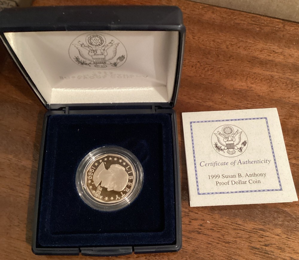 1999-P Proof Susan B. Anthony Dollar - OGP
