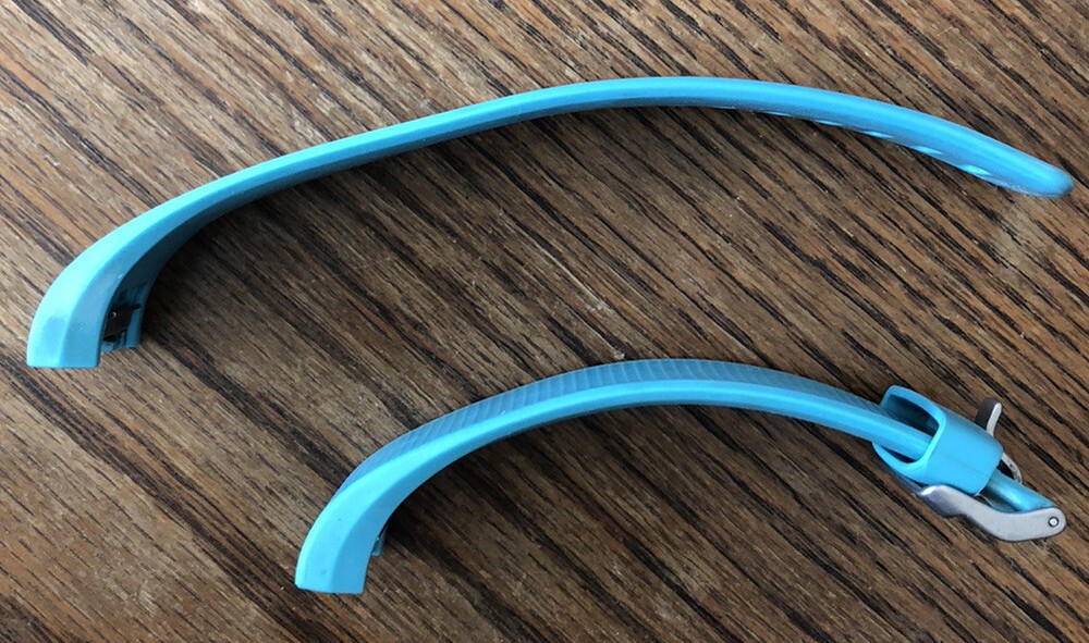 Authentic Fitbit Silicone Replacement Watch Charge 2 Box & Band Aqua Green Blue