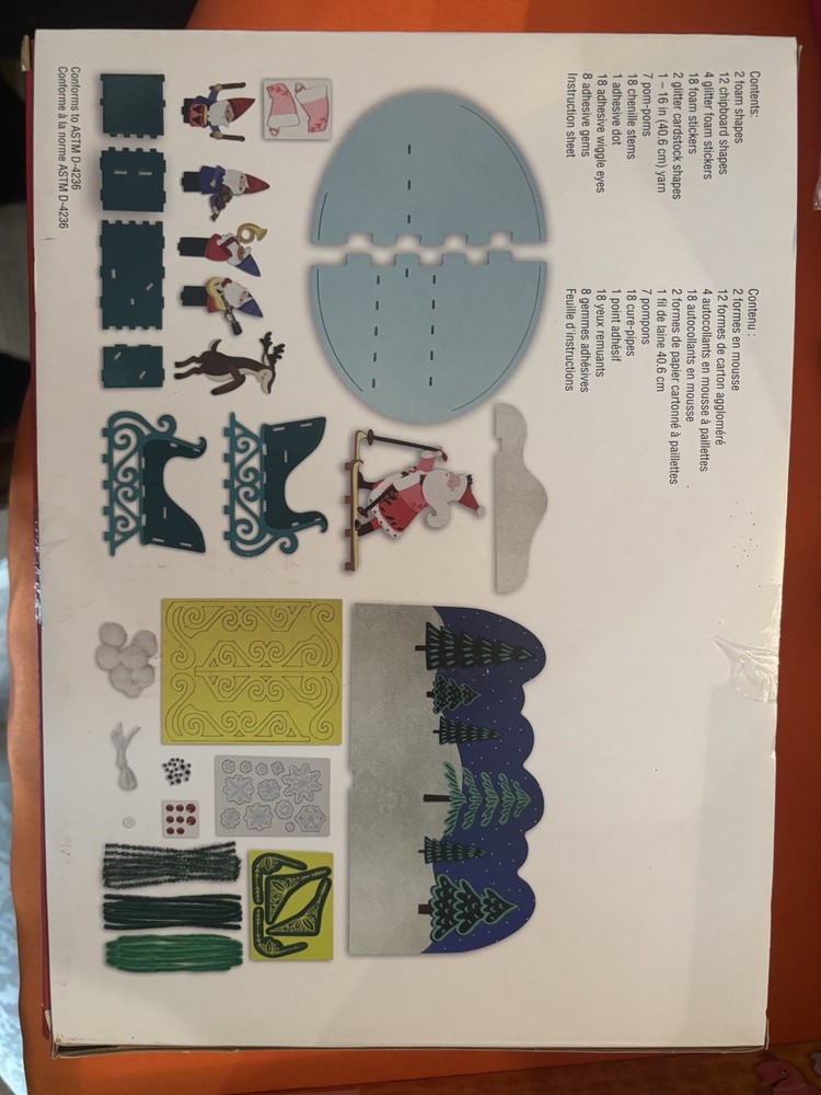 Creatology Winter Sleigh Kit Craft