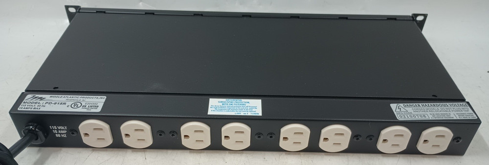 Middle Atlantic PD-915R Power Distribution Unit - Black EB-20071