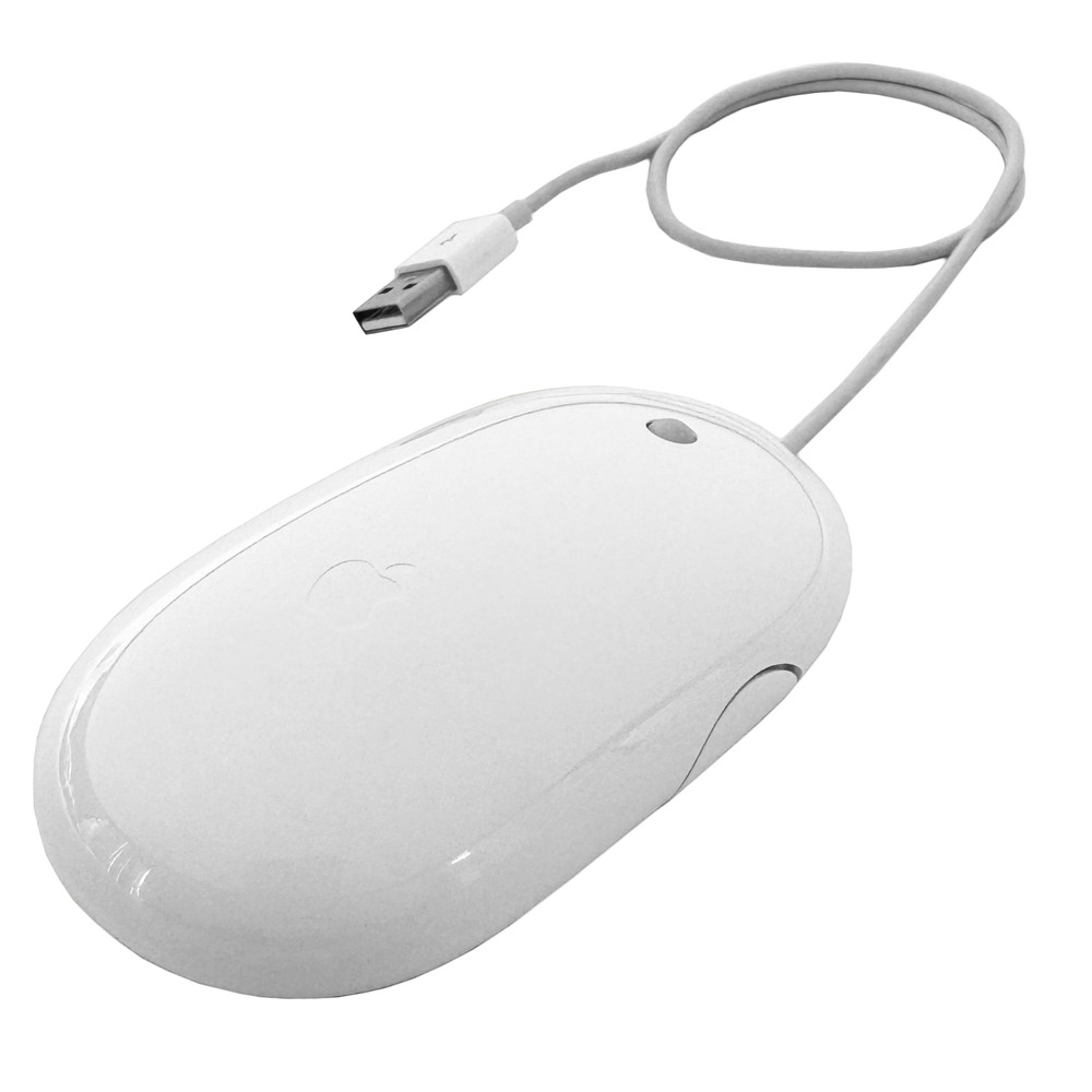 Apple A1152 Mighty Mouse ✅ Original Wired USB for Mac, Windows, Linux – Tested