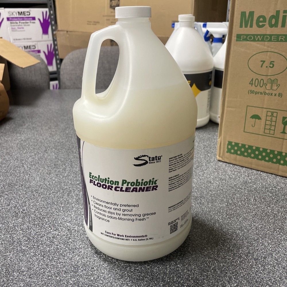 State Ecolution Probiotic Floor Cleaner Hallon Sealed New #127462.