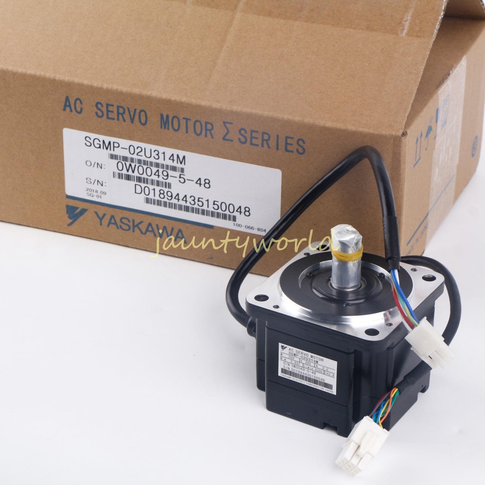 ONE NEW YASKAWA SERVO MOTOR SGMP-02U314M