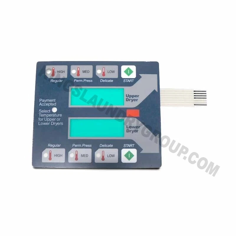 Computer Blue Touch Pad / Keypad. For Dexter Dryer  # 9801-059-004