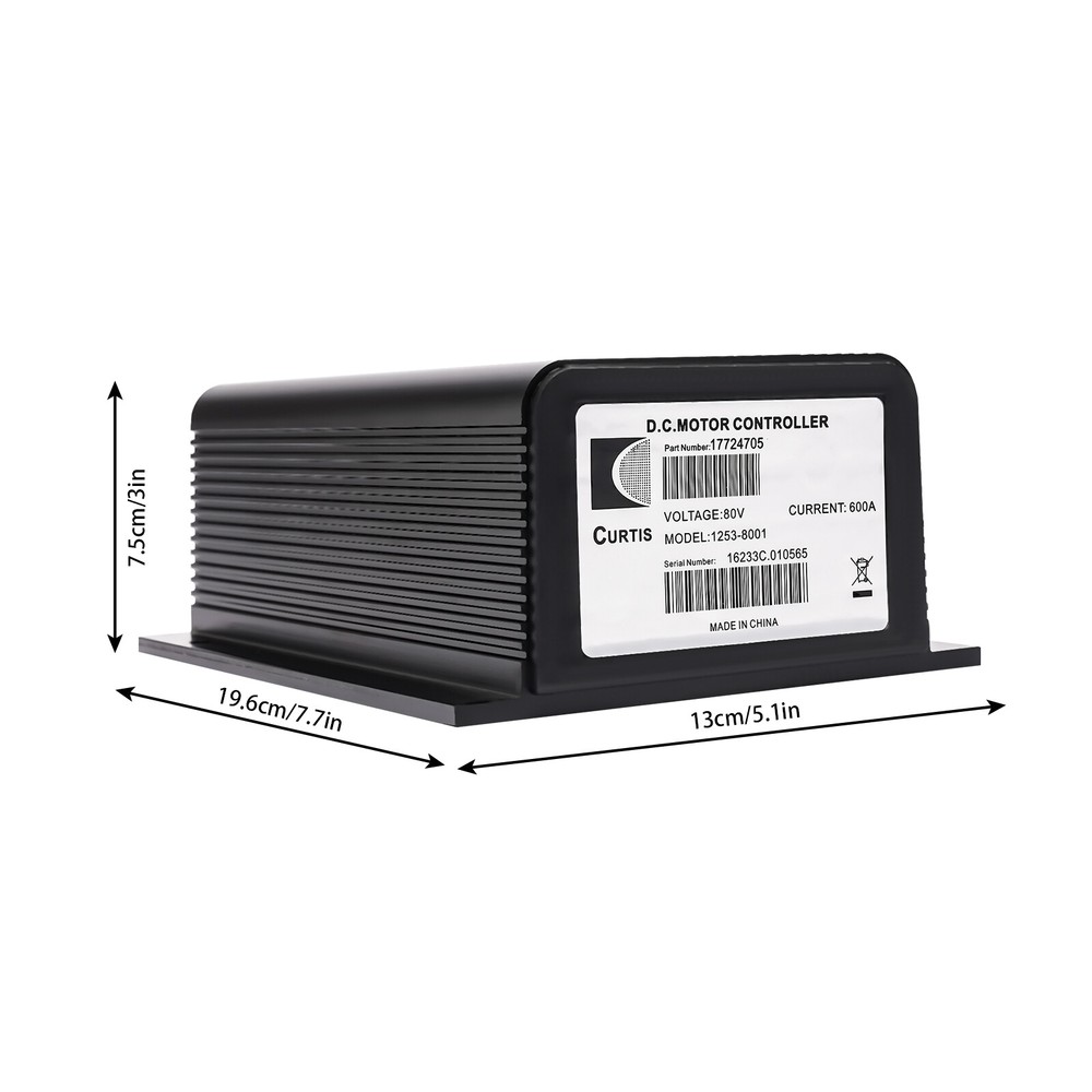 1253-8001 Motor Speed Controller DC80v 600A Programmable for Curtis PMC Forklift