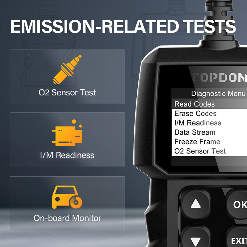 Car Engine Fault Code Reader OBD2 EOBD CAN Reset Tool OBDII Scanner FORD VW BMW