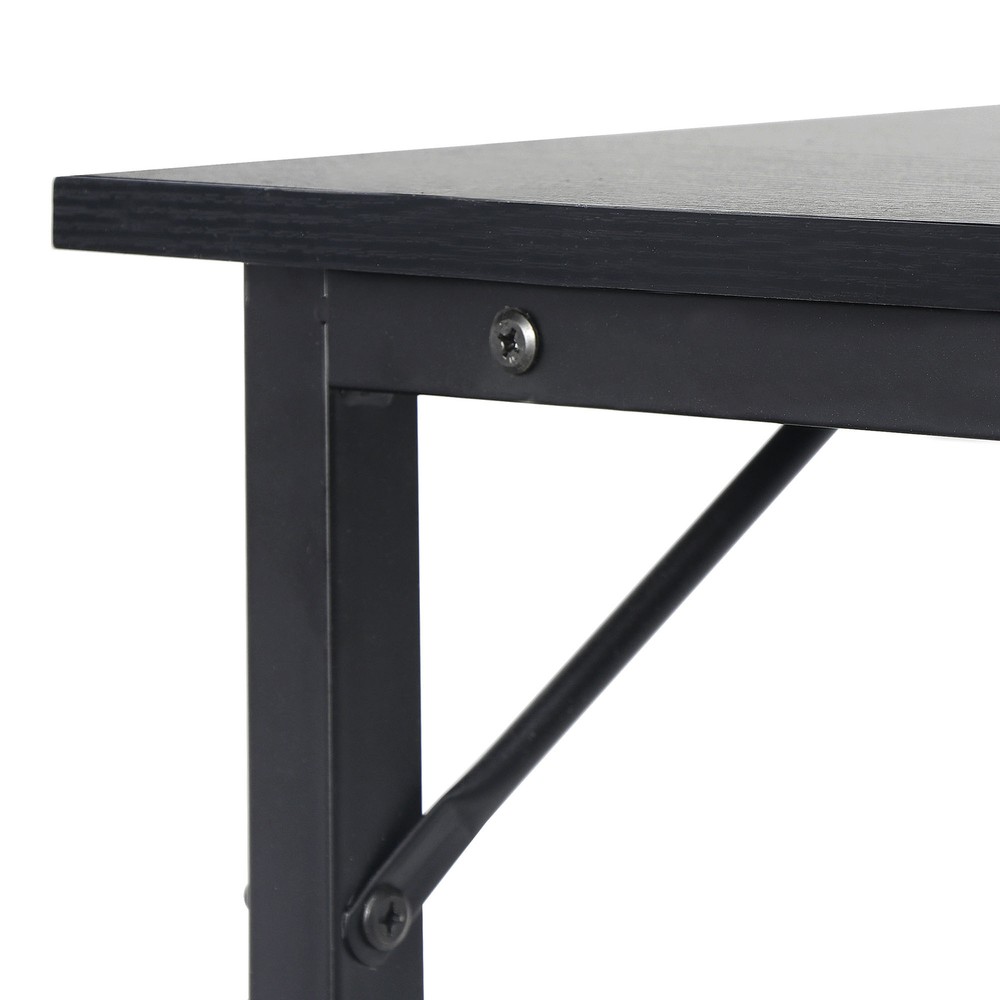 PC Laptop Study Table Workstation Home Modern L-Shaped Desk Corner Computer Desk