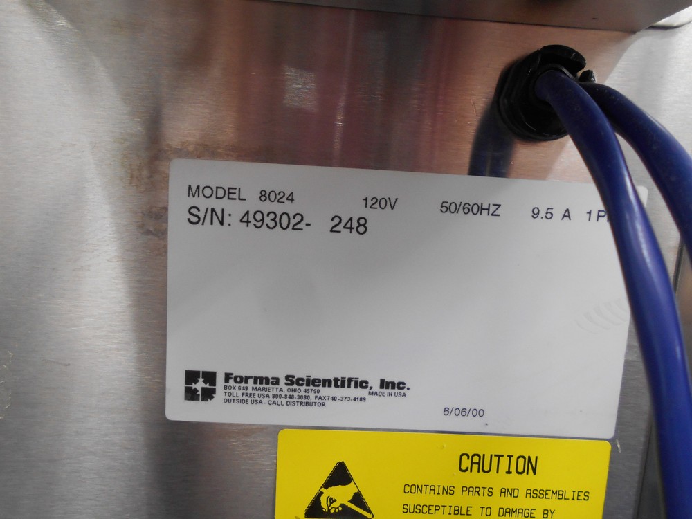 FORMA SCIENTIFIC 8024 CRYOMED CONTROL RATE FREEZER