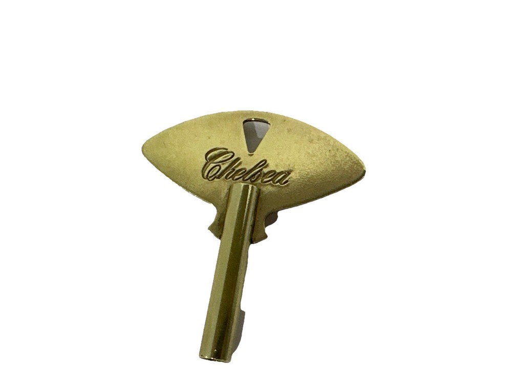 Vintage Chelsea Marked Brass Ships Clock Key