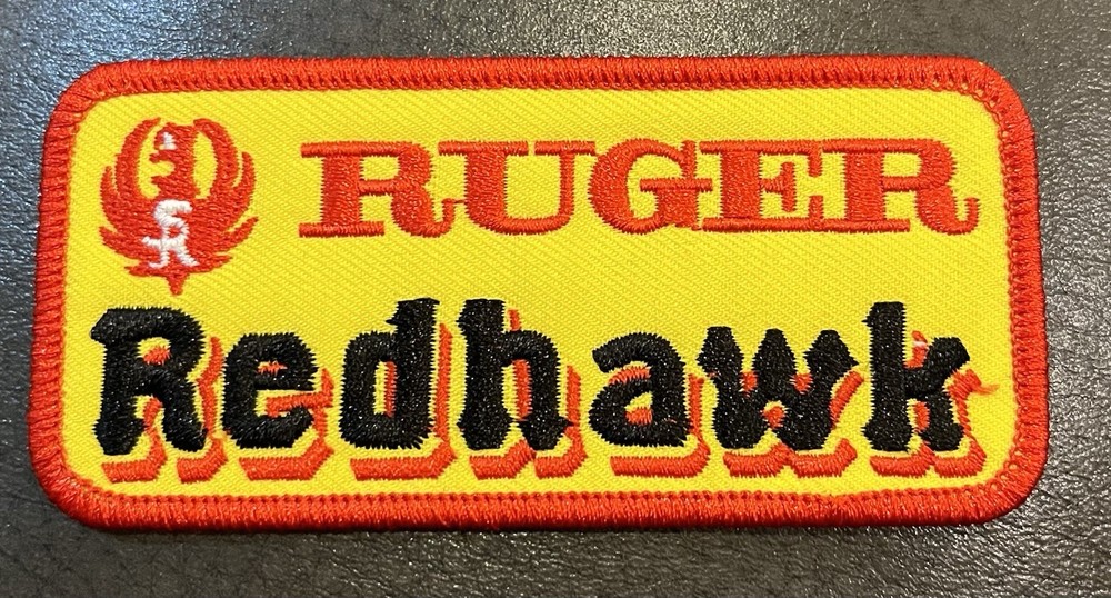 Ruger Redhawk Firearms Vintage Style embroidered patch