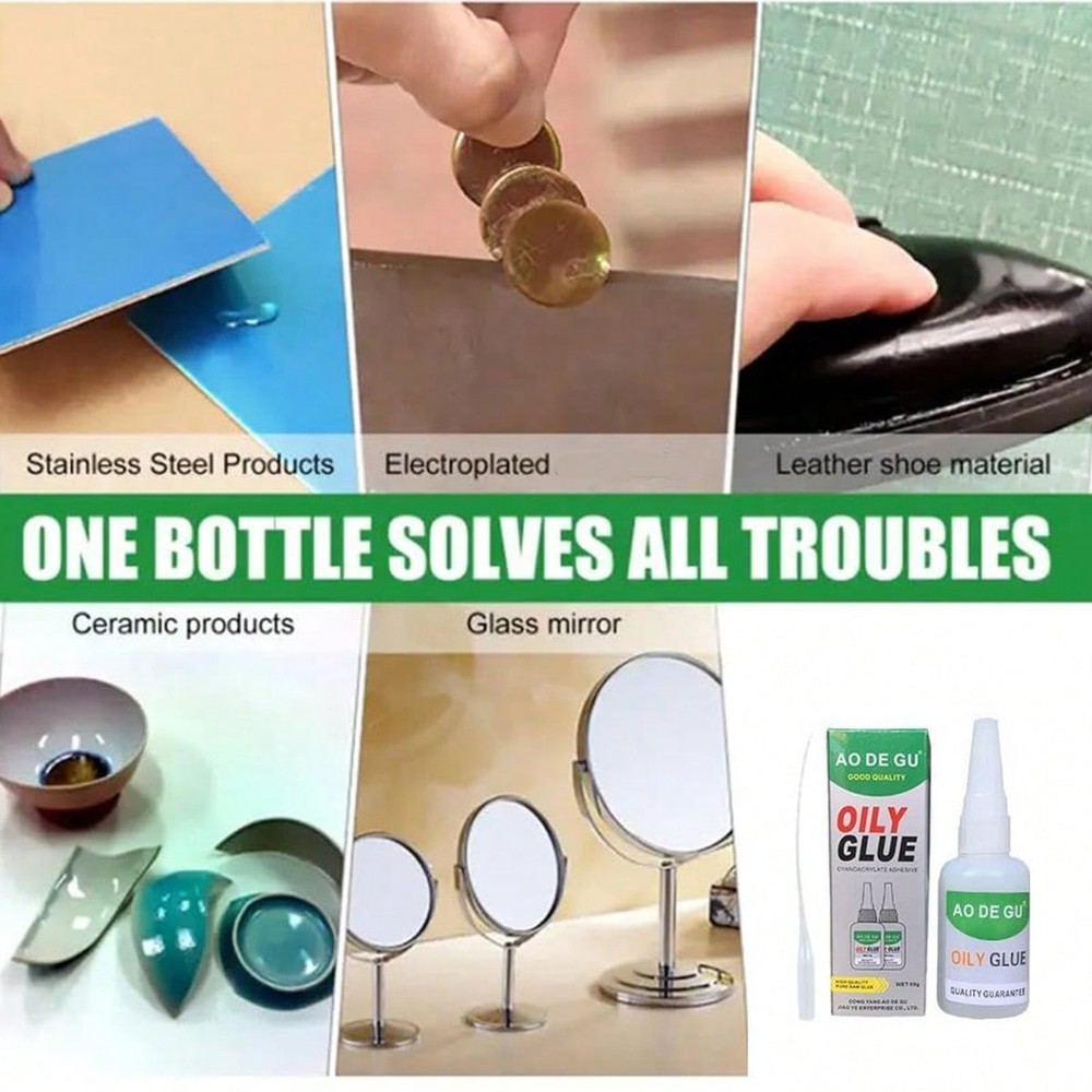 Super Glue - Clear Superglue Instant Glue Adhesive, Quick Dry