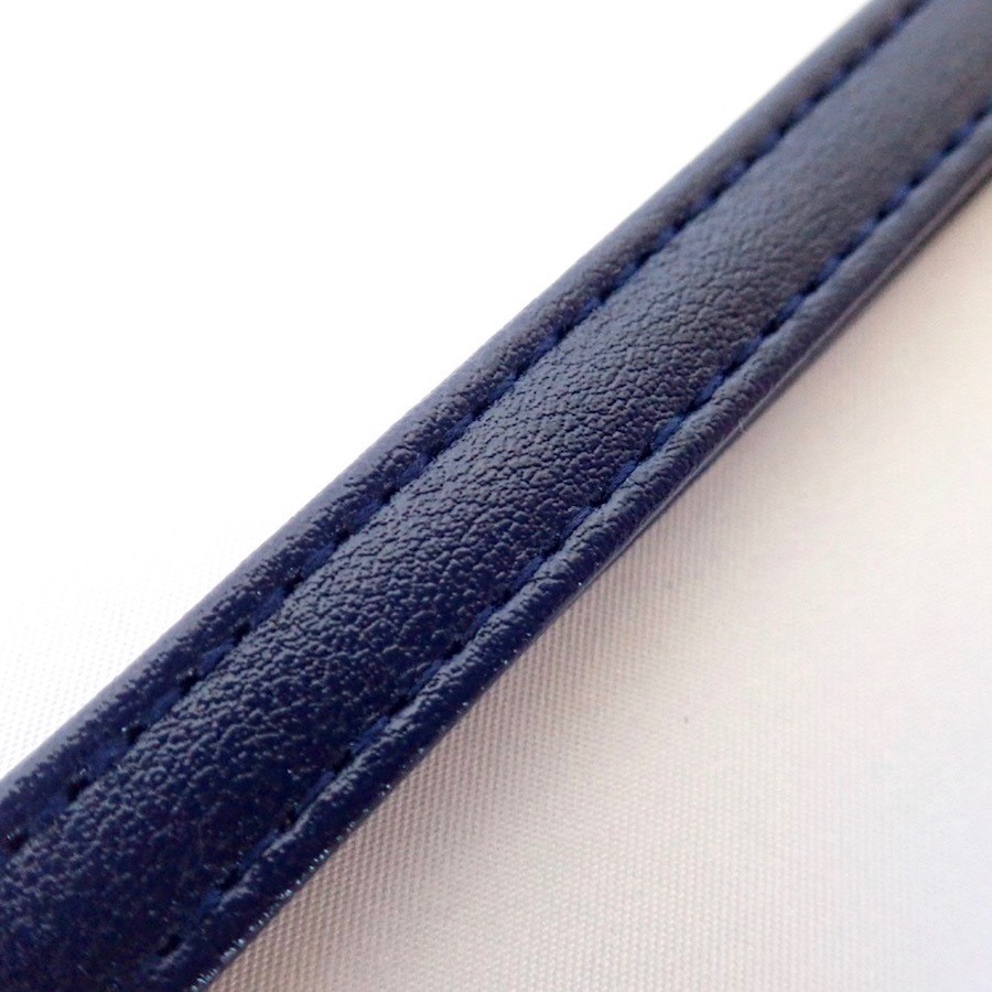 Free Shipping Shoulder Strap (Navy) Cotton Raffia