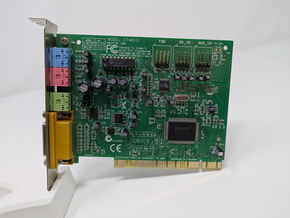 Creative Labs CT4810 Sound Card