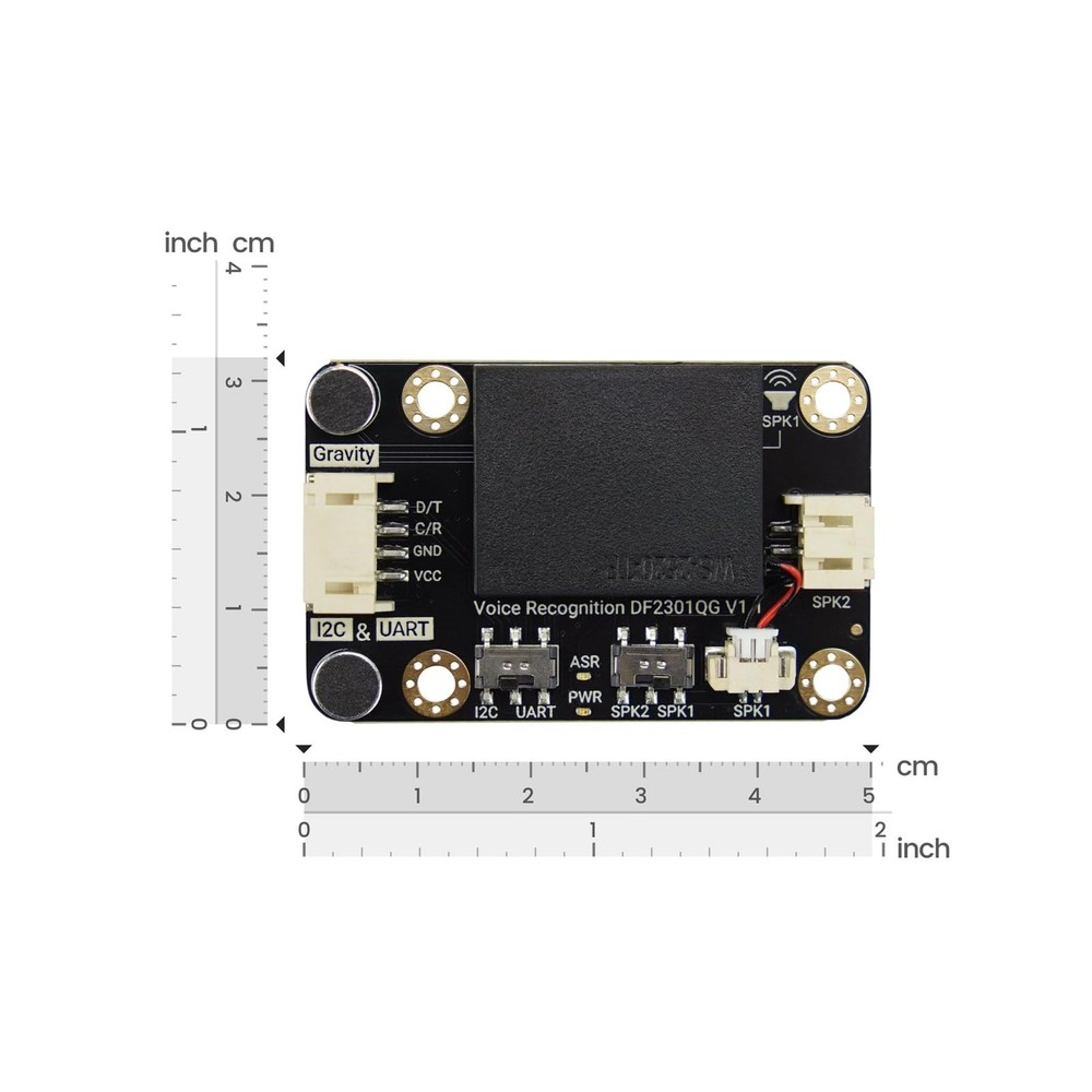 Gravity Offline Language Learning Voice Recognition Sensor For Arduino ESP32