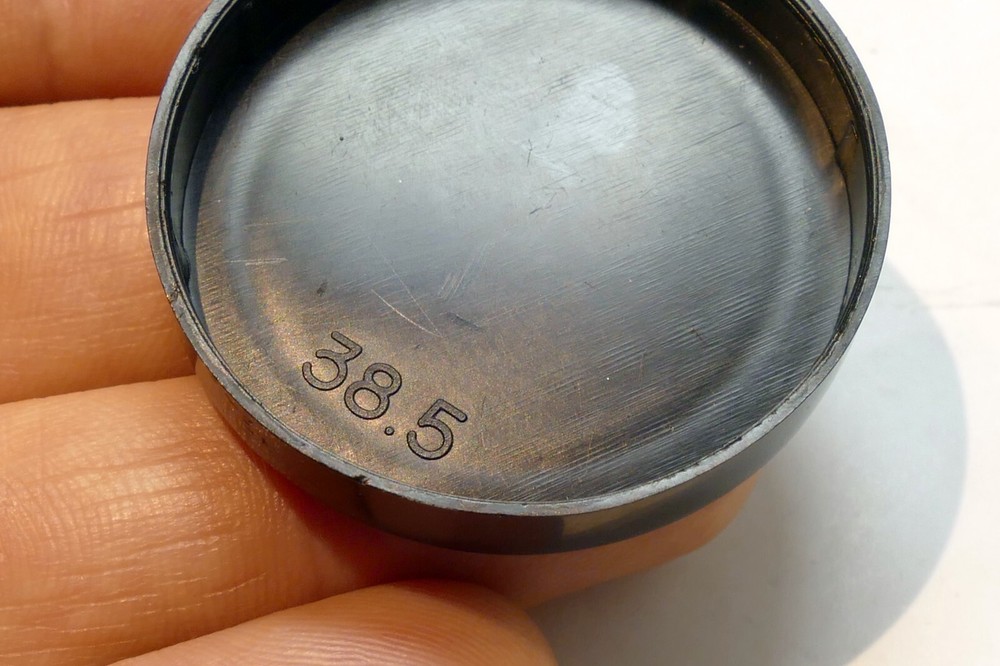 36mm Plastic Slip-On Front Lens Cap for 35/35B E36