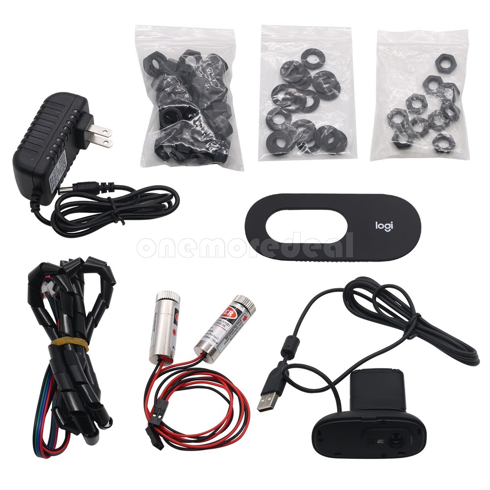 Open Source 3D DIY Laser Scanner Plate Kit w/Adapter Object For Ciclop Printer