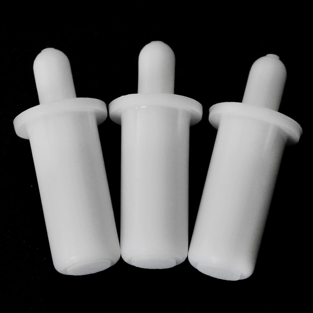 Durable 20PCS White Louver Spring Pins - Rust Resistant Maintenance Solution