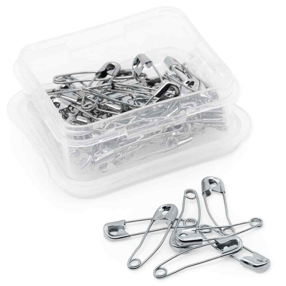 50Pk Curved Safety Pins (Size 1), Dritz