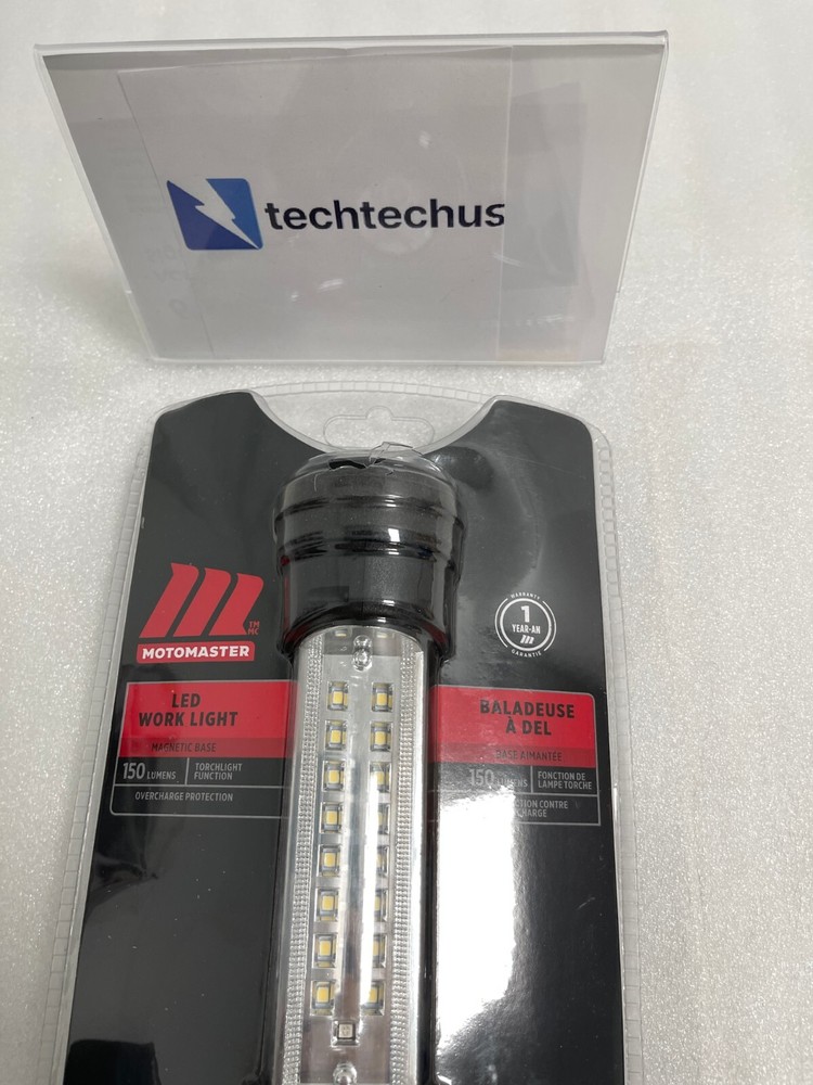 NEW - Motomaster 16 Led Rechargable Work Light