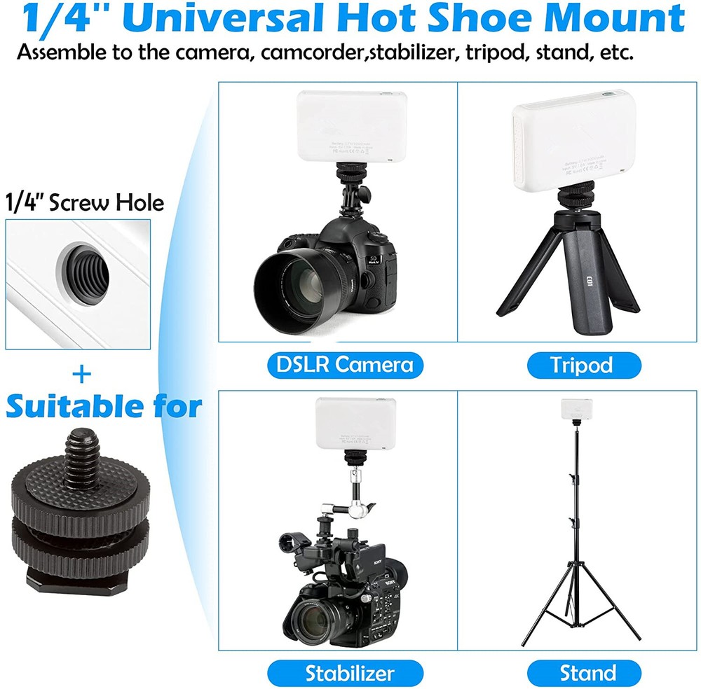 Video Conference Lighting Kit 2 Pack,App-Control Webcam Lighting with Adjustable