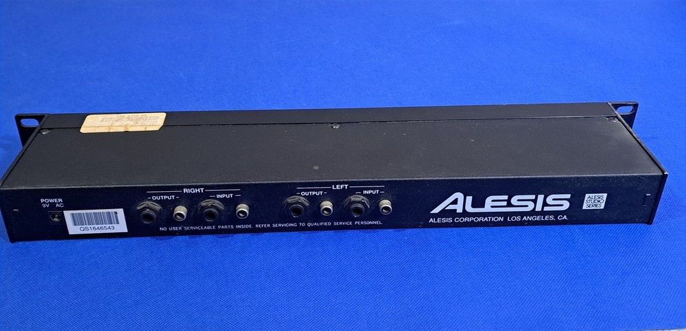 Alesis M-EQ 230 Dual 1/3 Octave Precision Equalizer - Untested