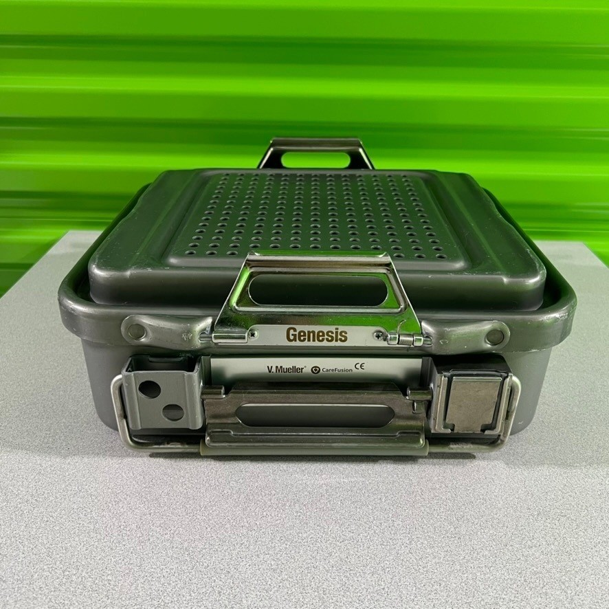 V. Mueller Genesis Half-Length Sterilization Container Perforated Deep CD1-8B