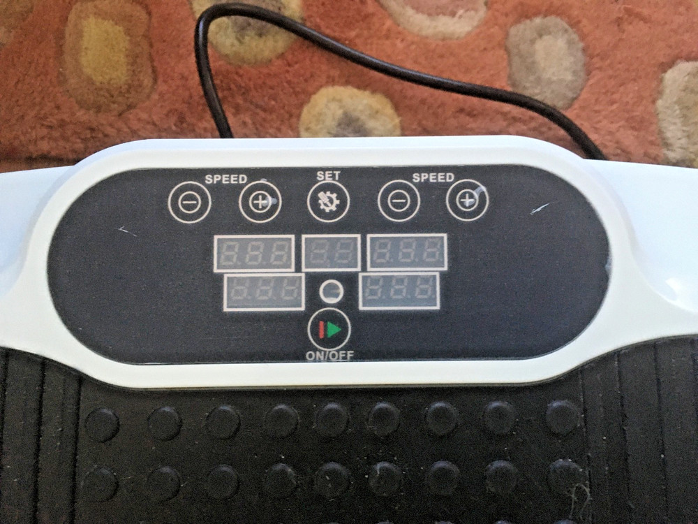 Life Pro Vibration Plate Turbo 1050 White