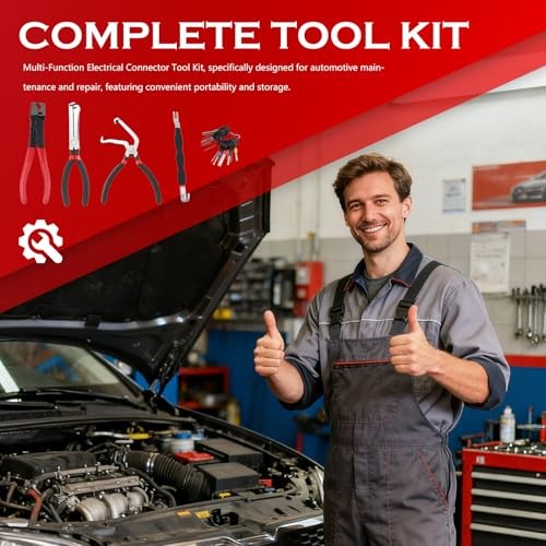 4PCS Automotive Electrical Terminal Connector Separator Removal Tool