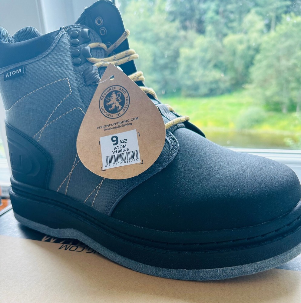 Special Offer NEW Vision Atom Felt Sole Wading Boots All Sizes