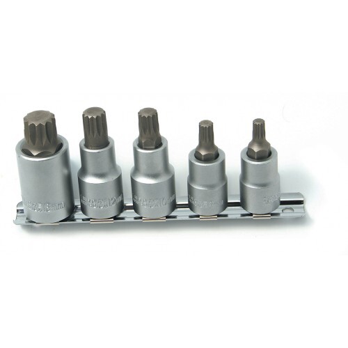 8510 5 Pc. Stubby Triple Square XZN Wrench Set