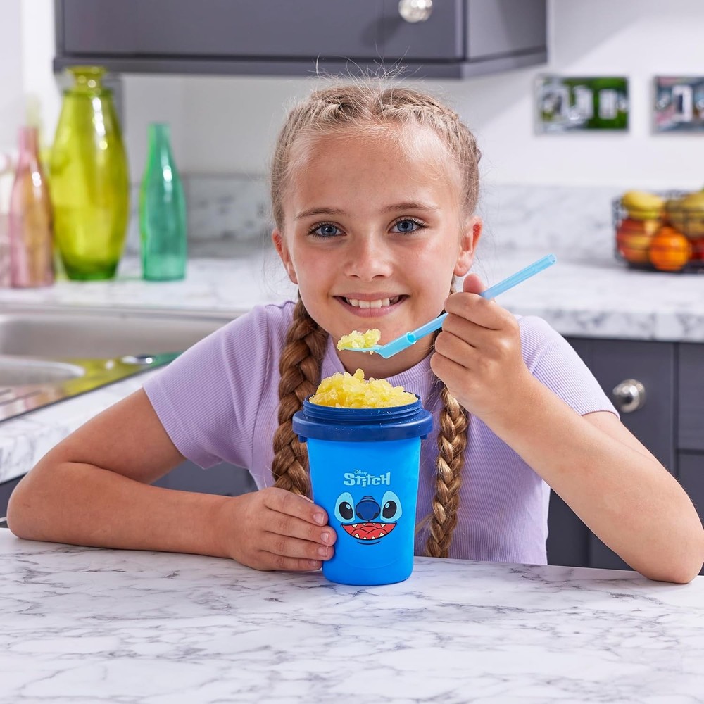 ChillFactor 08258 Disney Reusable Squeeze Cup Maker with Stitch Character Design